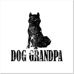 Siberian Husky Dog Grandpa Posters and Art